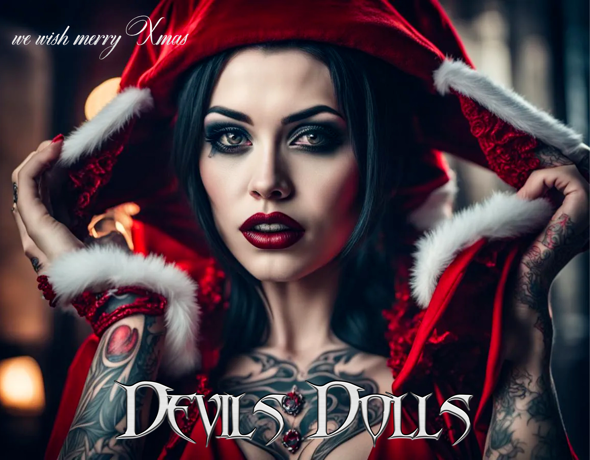 devils dolls santa babe